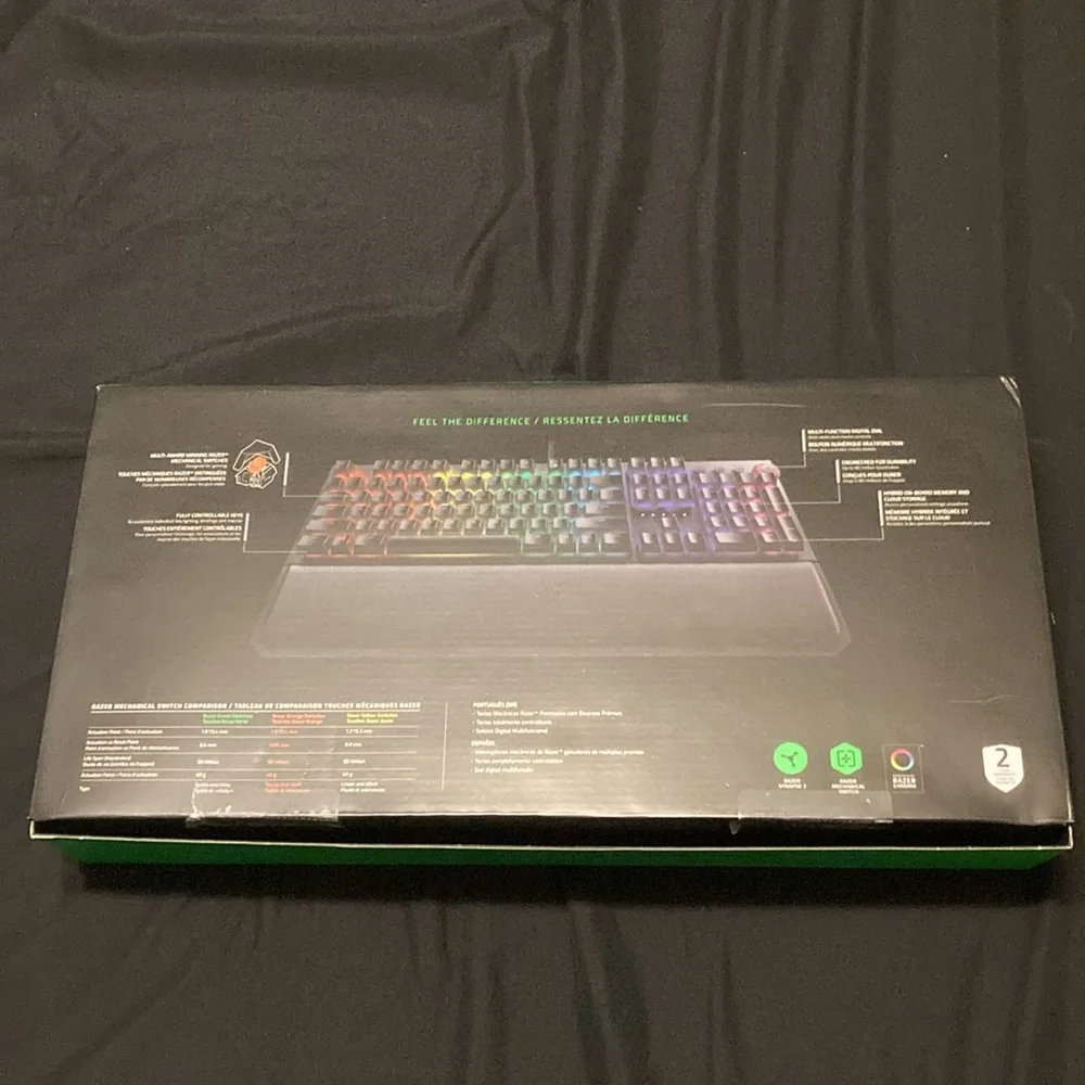 Razor blackwidow elite mechanical keyboard